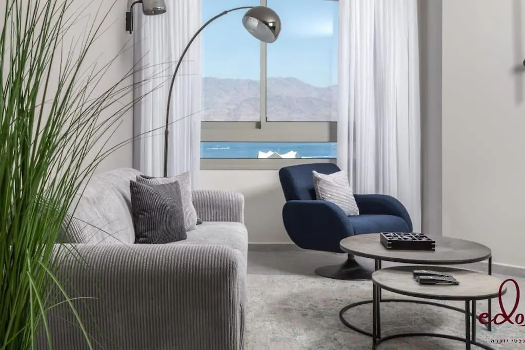 Appartamento סוויטת View חדר שינה וסלון במתחם סי סייד Eilat